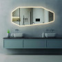Зеркало восьмиугольное с задней контурной подсветкой E024 в интернет-магазине «Зеркала с подсветкой» фото