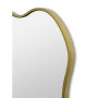 Овальное волнистое зеркало в золотой раме Fancy Oval Gold (Фэнси) Smal 60*80 см в интернет-магазине «Зеркала с подсветкой» фото
