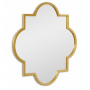 Зеркало в золотой фигурной раме Clover Gold (Кловер) Svart 70*70 см в интернет-магазине «Зеркала с подсветкой» фото