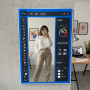Зеркало c принтом Photoshop( Фотошоп) для селфи и фотозоны в интернет-магазине «Зеркала с подсветкой» фото