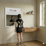 Настенное и напольное декоративное зеркало с изображением поиска Google (Гугл) в интернет-магазине «Зеркала с подсветкой» фото