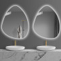 Зеркало-капля со светодиодной LED-подсветкой Верано-3 в интернет-магазине «Зеркала с подсветкой» фото