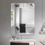 Зеркало с закруглёнными углами с фацетом AF004 в интернет-магазине «Зеркала с подсветкой» фото