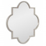 Зеркало в серебряной фигурной раме Clover Silver (Кловер) Svart 70*70 см в интернет-магазине «Зеркала с подсветкой» фото