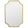 Зеркало восьмиугольное в золотой раме Lyra Gold (Лира) Svart 65*95 см в интернет-магазине «Зеркала с подсветкой» фото