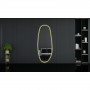 Зеркало неправильной формы с задней интерьерной LED подсветкой Вижн в интернет-магазине «Зеркала с подсветкой» фото