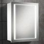 Зеркальный шкаф в ванную навесной с LED-подсветкой «Оттава» 50 в интернет-магазине «Зеркала с подсветкой» фото