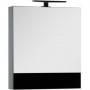 Зеркальный шкаф Черный 14248-01 в интернет-магазине «Зеркала с подсветкой» фото