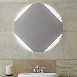 Круглое зеркало с LED подсветкой Оливия